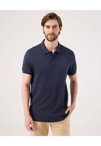 Polo Para Hombre Cuello Tejido Sin Bolsillo Color Azul Marca Patprimo #44112737 Patprimo