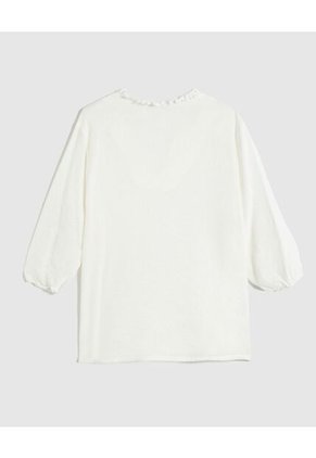 Blusa Para Mujer Manga 3/4 Color Blanco Marca Patprimo #14121405