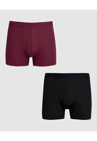 Boxer X2 Para Hombre Filete Medio Color Negro Marca Patprimo #44000540 Patprimo