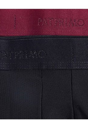 Boxer X2 Para Hombre Filete Medio Color Negro Marca Patprimo #44000540