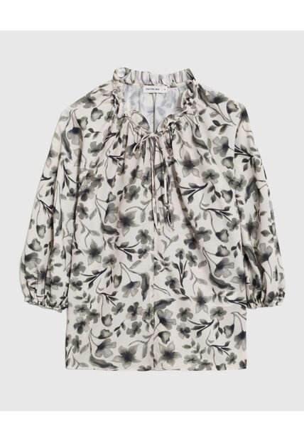 Blusa  Para Mujer Manga Larga Color Negro Marca Patprimo #30127833