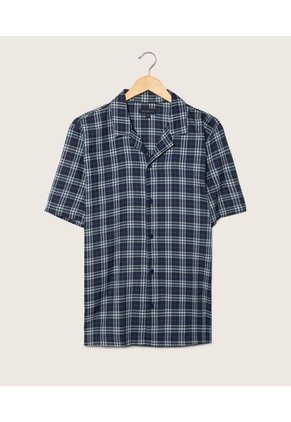 Pijama Hombre Patprimo M/C P/C Azul Poliéster