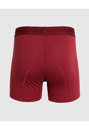 Boxer X1 Para Hombre Fleat Seamer Largo Color Vino Marca Patprimo #44000506