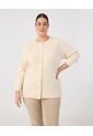 Saco  Para Mujer Cardigan Color Crema Marca Patprimo #14330232 de Patprimo