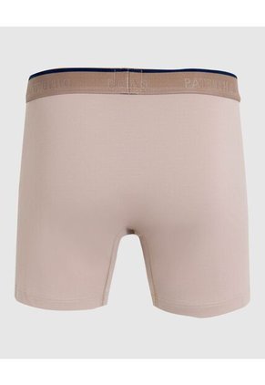 Boxer X3 Para Hombre Fleat Seamer Medio Color Negro Marca Patprimo #44000533