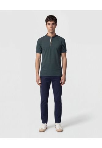 Polo  Para Hombre Cuello Tejido Sin Bolsillo Color Verde Marca Patprimo #44117257 Patprimo