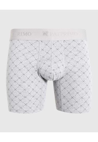 Boxer X1 Para Hombre Fleat Seamer Medio Color Gris Marca Patprimo #44000093 Patprimo