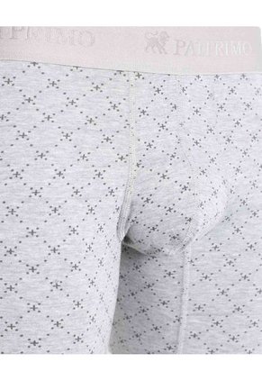 Boxer X1 Para Hombre Fleat Seamer Medio Color Gris Marca Patprimo #44000093