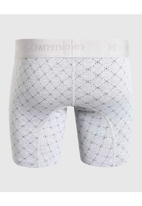Boxer X1 Para Hombre Fleat Seamer Medio Color Gris Marca Patprimo #44000093