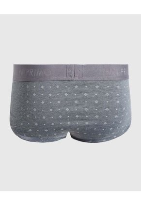 Boxer X1 Para Hombre Brief Color Gris Marca Patprimo #44000458