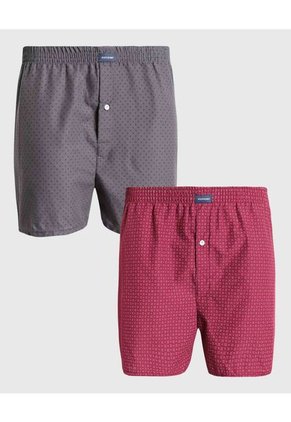 Boxer X2 Para Hombre Bragueta Amplio Color Surtido Marca Patprimo #44000326