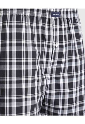 Boxer X2 Para Hombre Bragueta Amplio Color Surtido Marca Patprimo #10999-H0