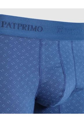 Boxer X1 Para Hombre Fleat Seamer Medio Color Azul Marca Patprimo #44000093
