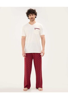 Pijama Para Hombre M/C P/L Color Unicolor Marca Patprimo #44040209