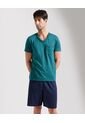 Pijama Para Hombre M/C P/C Color Unicolor Pastel Marca Patprimo #44040069 de Patprimo