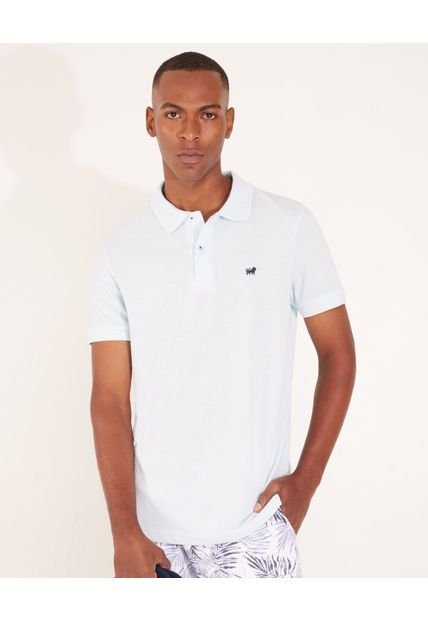 Polo Para Hombre Cuello Tejido Sin Bolsillo Color Azul Claro Marca Patprimo #44112316