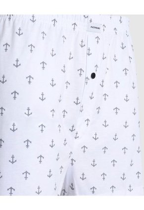 Boxer X1 Para Hombre Bragueta Amplio Color Blanco Marca Patprimo #10560-H0