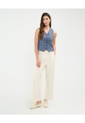 Chaleco Para Mujer Plano Color Azul Marca Patprimo #30250036