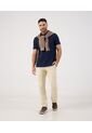 Polo Con Bolsillo Para Hombre  Para Hombre Azul Patprimo de Patprimo