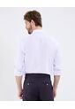 Camisa Manga Larga Con Charretera  Para Hombre Blanco Patprimo de Patprimo