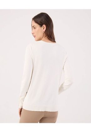 Saco Para Mujer Cuello Redondo Color Blanco Marca Patprimo #30330648
