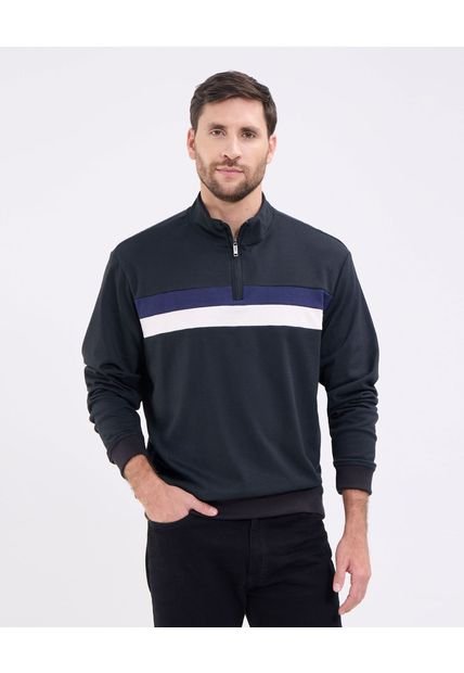 Buzo Para Hombre Cuello Alto O Cuello Tortuga Color Negro Marca Patprimo #44060306