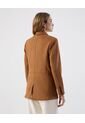 Chaqueta  Para Mujer Estructurada Color Café Marca Patprimo #30080603 de Patprimo