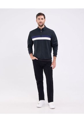 Buzo Para Hombre Cuello Alto O Cuello Tortuga Color Negro Marca Patprimo #44060306