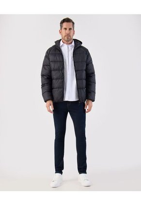 Chaqueta  Para Hombre Acolchada Color Negro Marca Patprimo #44080325