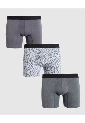 Boxer X3 Para Hombre Fleat Seamer Medio Color Surtido Marca Patprimo #44420001 Patprimo