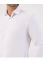 Camisa Formal De Manga Larga   Para Hombre Blanco Patprimo de Patprimo