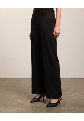 Pantalon Sastrero   Para Mujer Negro Patprimo Patprimo