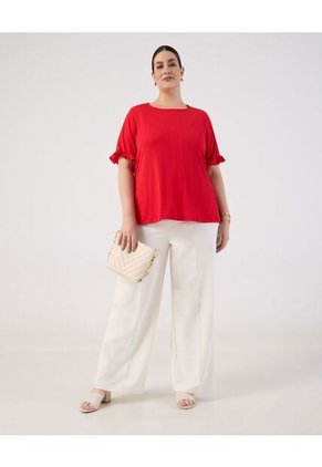 Pantalón  Para Mujer Moda Color Crema Marca Patprimo #14070739