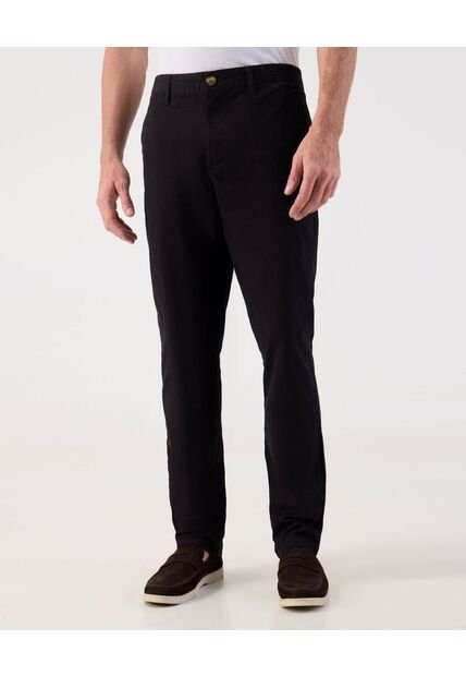 Pantalón Clásico  De Corte Recto  Para Hombre Negro Patprimo