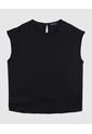 Blusa  Para Mujer Manga Corta Color Negro Marca Patprimo #14121415 de Patprimo