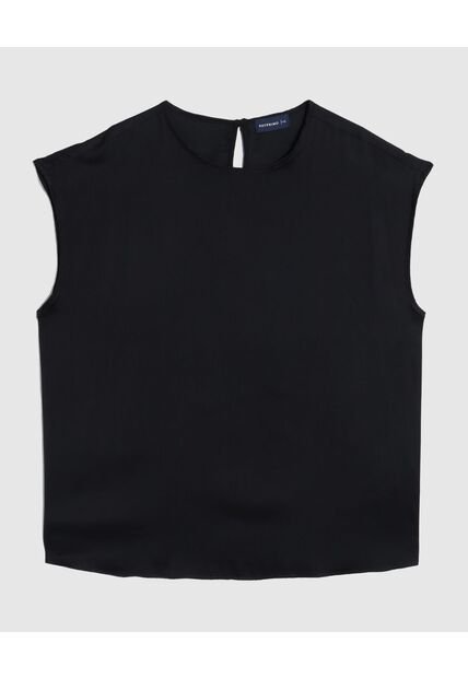 Blusa  Para Mujer Manga Corta Color Negro Marca Patprimo #14121415