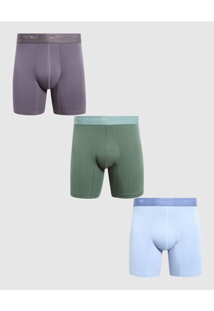 Boxer Para Hombre Fleat Seamer Medio Color Negro Marca Patprimo #44000113