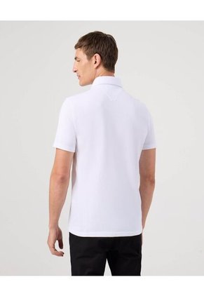 Polo Para Hombre Cuello Maquina Con Bolsillo Color Blanco Marca Patprimo #44112761