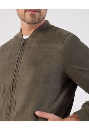 Chaqueta Bomber   Para Hombre Verde Patprimo