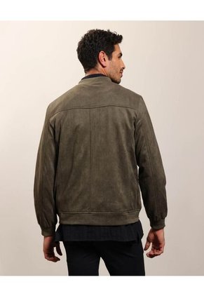 Chaqueta Bomber   Para Hombre Verde Patprimo