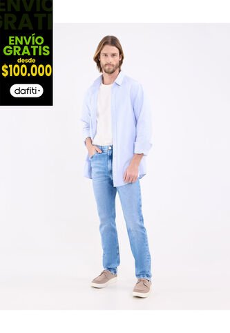 Jean Para Hombre Slim Color Azul Marca Patprimo #44160385 Patprimo