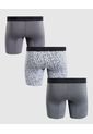 Boxer X3 Para Hombre Fleat Seamer Medio Color Surtido Marca Patprimo #44420001 de Patprimo