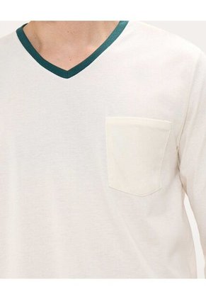 Pijama  Para Hombre M/L P/L Color Verde Marca Patprimo #44040212