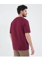 Camiseta Para Hombre Manga Corta Cuello Redondo Color Vino Marca Patprimo #44090938 de Patprimo