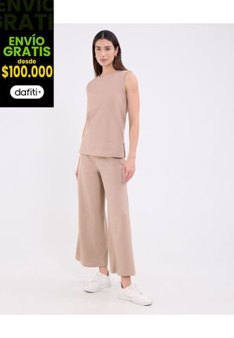 Pantalón Para Mujer Moda Color Café Marca Patprimo #30072005 Patprimo