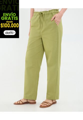 Pantalón Para Mujer Moda Color Verde Marca Patprimo #30072029 Patprimo