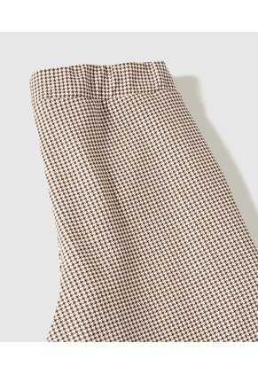 Leggins Estampado Con Bolsillos  Para Mujer Blanco Patprimo