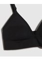 Top Triangular Seamless  Para Mujer Negro Patprimo de Patprimo