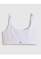 Top Deportivo Unicolor   Para Mujer Blanco Patprimo de Patprimo
