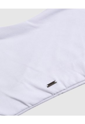 Top Deportivo Unicolor Para Mujer Blanco Patprimo